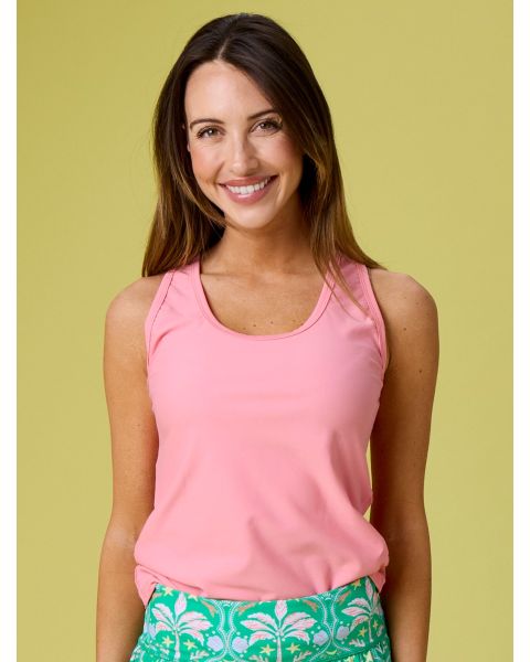 Bubblegum Pink Women's Active Tank Top
