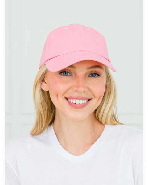 Pink Adult Baseball Hat