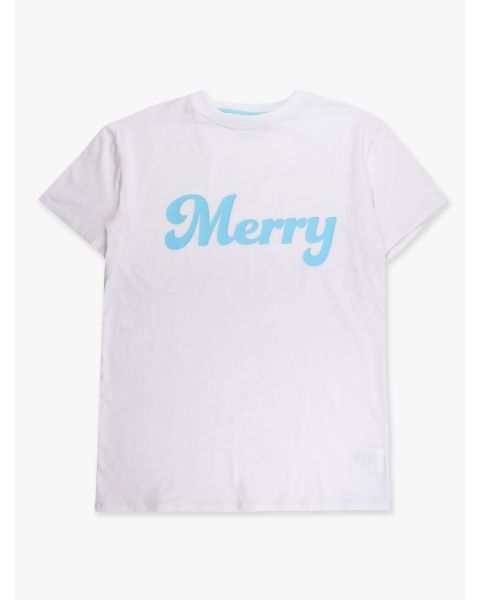 Blue Breeze Merry Adult Short Sleeve Graphic Tee