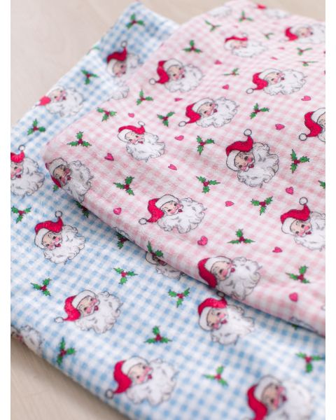 Dear Santa Baby Printed Plush Minky Blanket 
