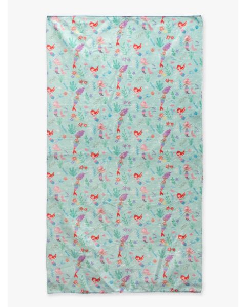 Mermaid Princess Printed Beach Towel 