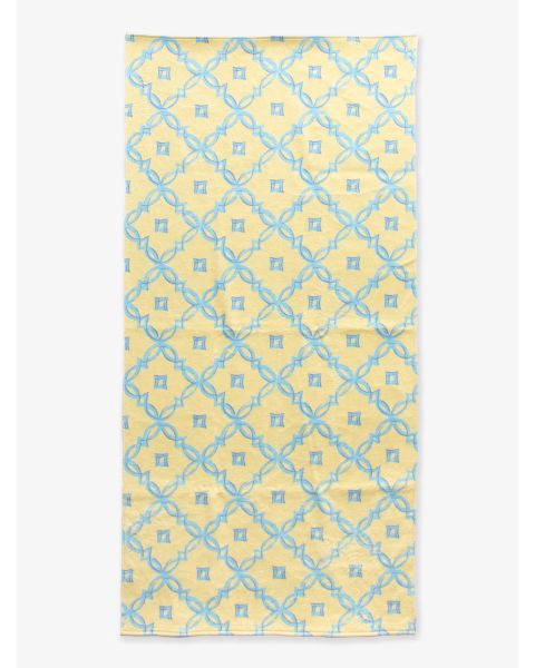Banana Coastal Charm Printed Beach Towel