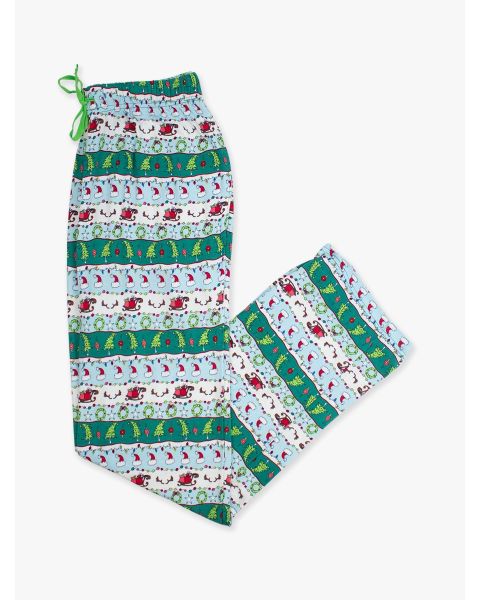 Festive Fair Isle Adult Pajama Pants