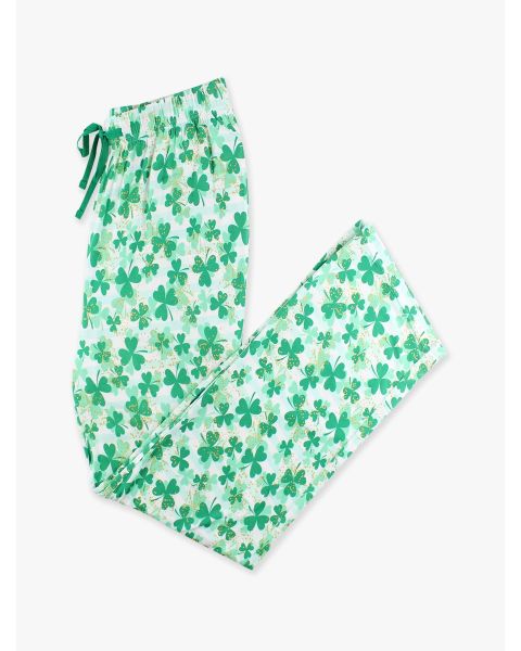 Clover Field Adult Pajama Pants, Bamboo Viscose