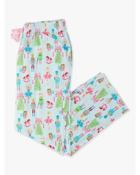 Nutcracker Wishes Adult Pajama Pants, Bamboo Viscose