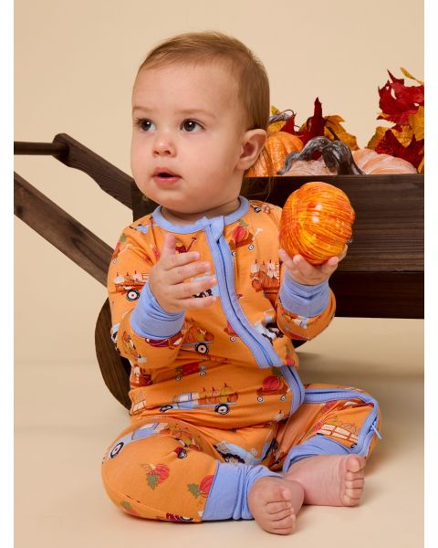 Harvest Haul Convertible One Piece Pajama, Bamboo Viscose