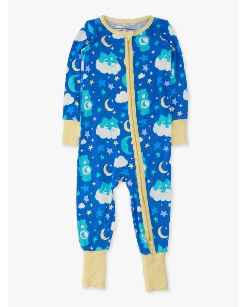 Bed Time Care Bears Convertible One Piece Pajama, Bamboo Viscose