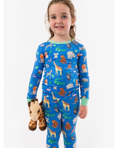Zoo Crew Long Sleeve Pajama Set