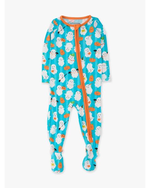 Boo Bash One Piece Footie Pajamas