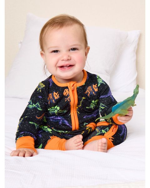 Prehistoric Pals Glow-in-the-Dark Convertible One Piece Pajama 