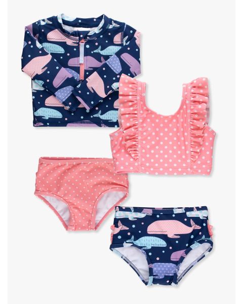 Whale Harbor LS RG 2P + Waterfall Tankini 2P