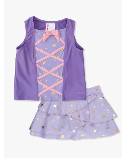 Amethyst Princess Active Dress-Up Tank + Active Tiered Skort