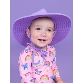 Wisteria Purple Swim Hat