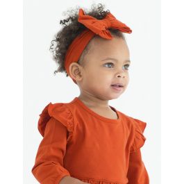 Rust Big Bow Headband