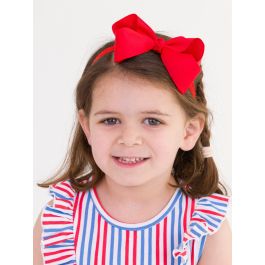 Red Bow Headband
