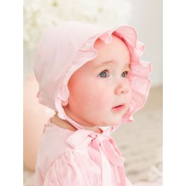 Baby Pink Bonnet