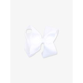 White Big Bow Hair Clip
