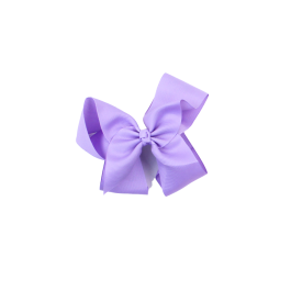 Light Lilac Big Bow Hair Clip