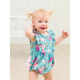 Fancy Me Floral Tank Waterfall Knit Romper