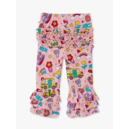 Classroom Cutie Ruffle Flare Pants