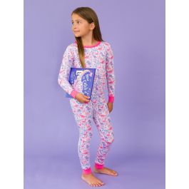 Sweetie-saurus Ruffle Long Sleeve Pajama Set