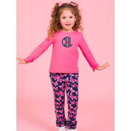 Butterfly Bliss Ruffle Leggings, with Signature Rear Ruffles