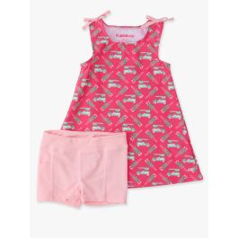 Cart Cutie Active A-Line Bow Dress & Bike Short Set