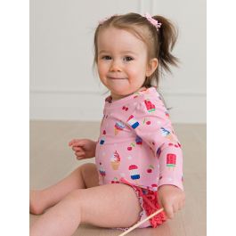 Sweet Freedom Long Sleeve One Piece Rash Guard