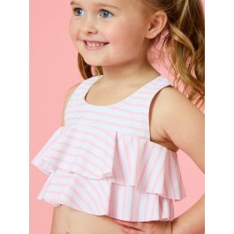Moonlit Meadow Flounce Bikini 2-Piece Swimsuit, with Signature Rear Ruffles