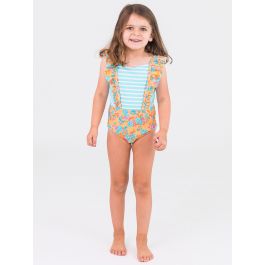 Vibrant Valley Pinafore One Piece