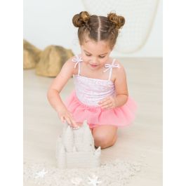 By the Seaside Tulle Skirted One Piece