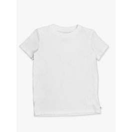White Short Sleeve Basic Tee