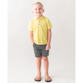 Heather Harbor Gray Hybrid Shorts