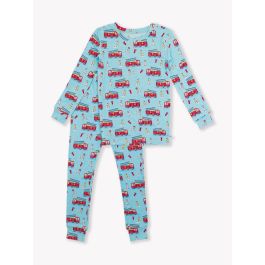 Paws To The Rescue Long Sleeve Pajama Set, Bamboo Viscose