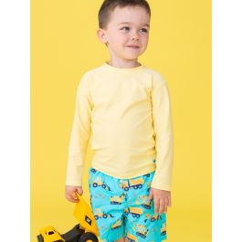Under Construction Swim Trunks