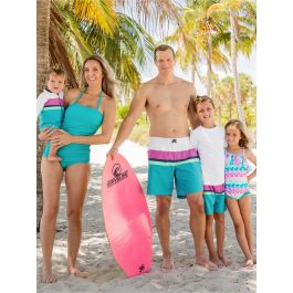 Aqua Women's Ruched Swim Bottoms