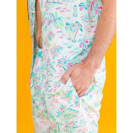 Tropical Resort Men's Swim Trunks