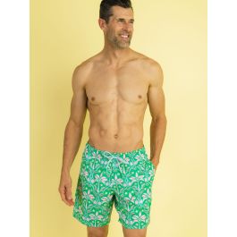 Coconut Cabana Men's Performance Hybrid Swim Trunks