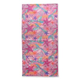 Neon Shimmer Mermaid Printed Beach Towel