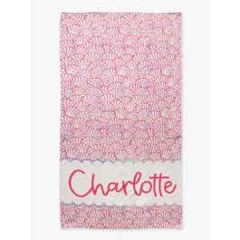 Pink Magical Mermaids Personalized Beach Towel