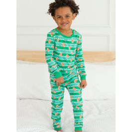 Tackles & Touchdowns Long Sleeve Pajama Set