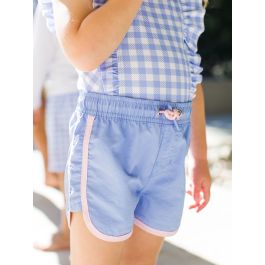Periwinkle Blue Girls Board Shorts