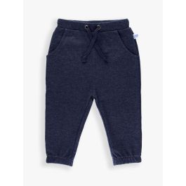 Heather Navy Knit Joggers