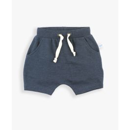 Heather Navy Jogger Shorts