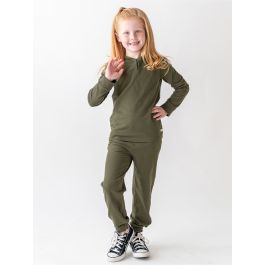 Juniper French Terry Ruffle Jogger Pants