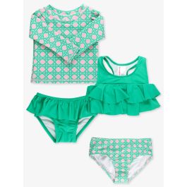 Pink Coastal Cane LS RG 2P + Flounce 2P