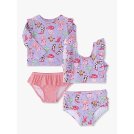 Howdy Darlin’ LS RG Skirted 2P + Waterfall Tankini