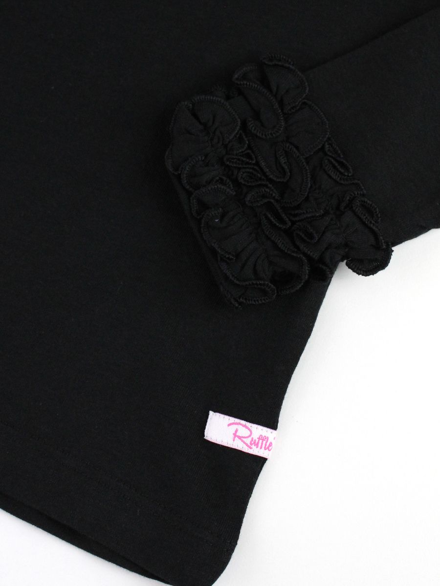 Ruffled Long Sleeve Layering Tee | RuffleButts & RuggedButts