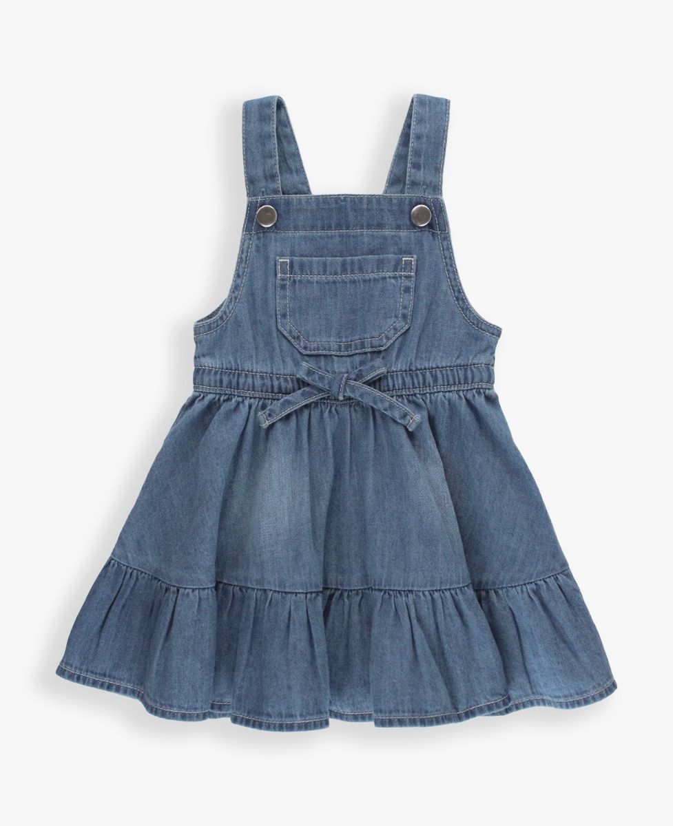Overall Jumper Dress RuffleButts RuggedButts