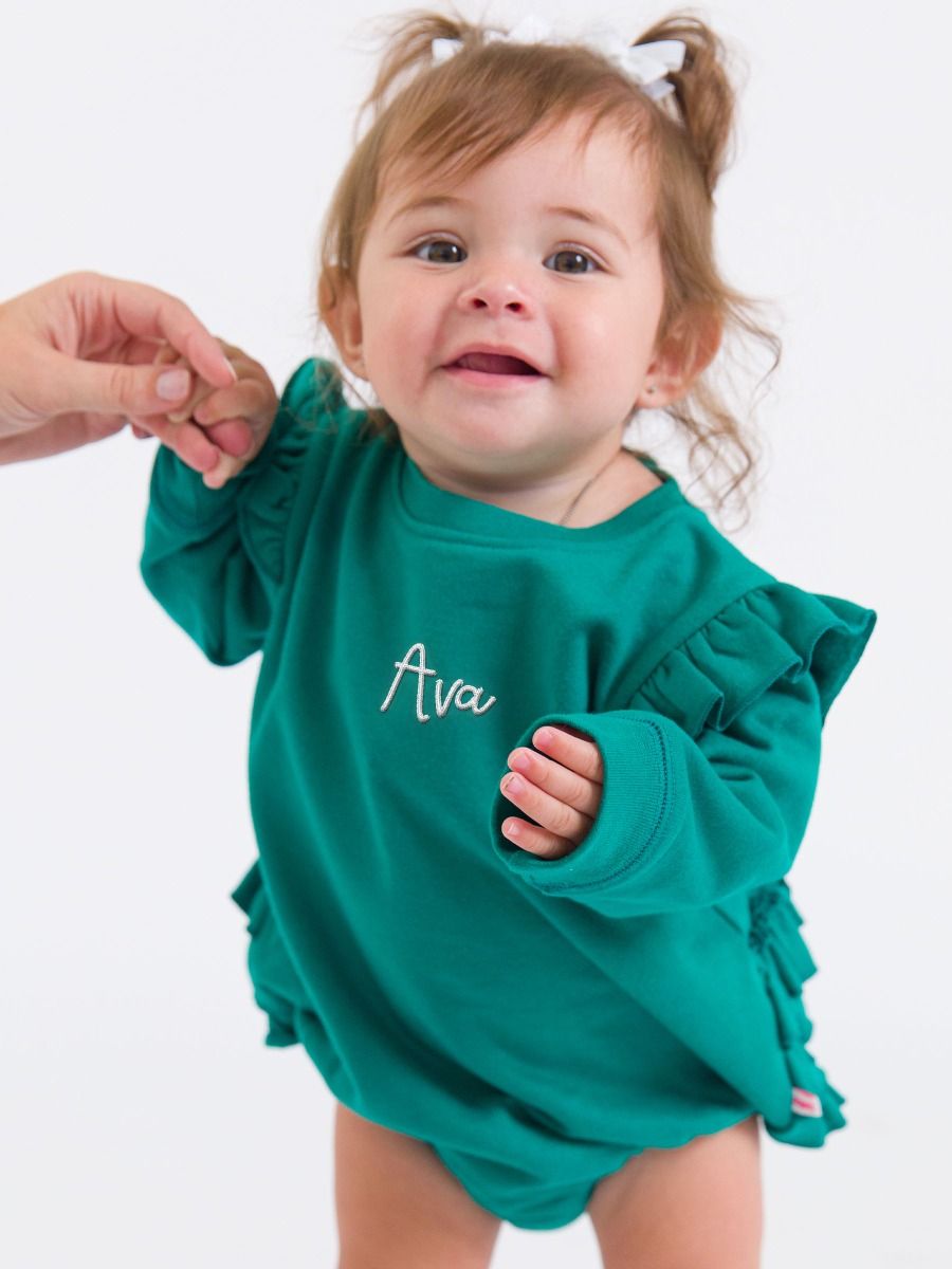 Sweatshirt Bubble Romper